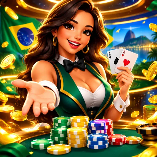 Mesa de roleta ao vivo em estúdio com dealer real e iluminação de cassino
